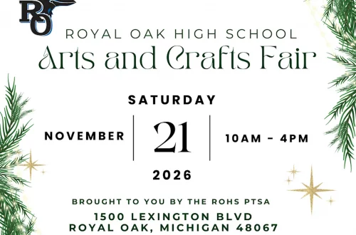 Royal Oak High School Craft Show